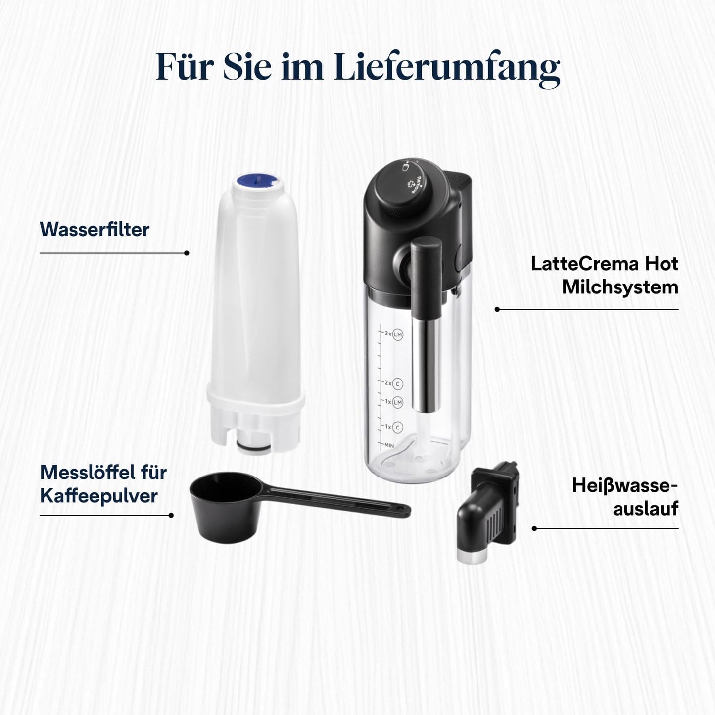 Magnifica Evo (ECAM292.81.SB)- Kaffeevollautomat,7 One-Touch-Getränke,Cappuccino & Espresso,Kaffeemaschine,Soft-Touch-Bedienfeld,Silber